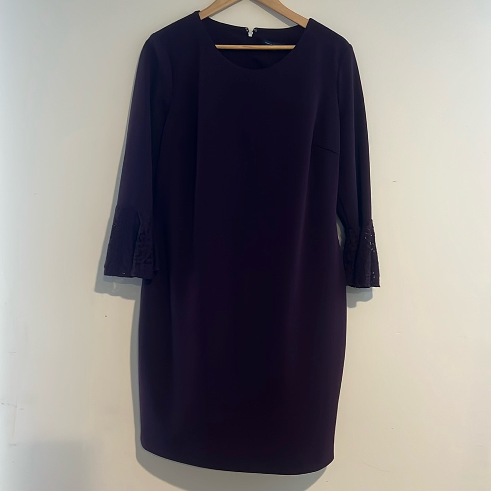 ♻️Tommy Hilfiger Plum Sheath dress